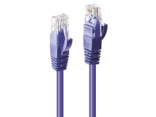 Komutacinis kabelis 2m U/UTP Cat6, violetinis