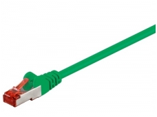Komutacinis kabelis 30m S/FTP Cat6 Pimf, žalias LSZH CU