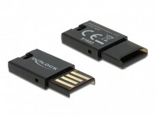 Kortelių skaitytuvas USB 2.0 MicroSD