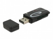 Kortelių skaitytuvas USB 2.0 MicroSD, SD, MMC