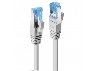 Komutacinis kabelis 15m S/FTP Cat6A Pimf, LSZH, pilkas