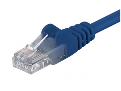 Komutacinis kabelis 5m UTP Cat5E, mėlynas