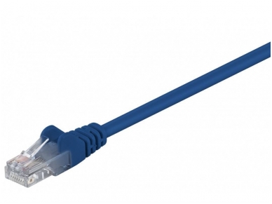Komutacinis kabelis 7,5m UTP Cat5E, mėlynas