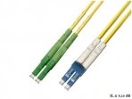 LCAPC/LC dvigubas vienmodis komutacinis kabelis 2m, P