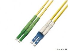 LCAPC/LC dvigubas vienmodis komutacinis kabelis 20m, P