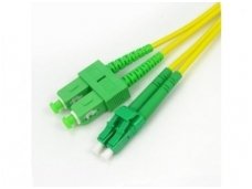 LCAPC/SCAPC dvigubas vienmodis komutacinis kabelis 1m, HP