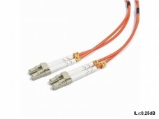 LC/LC dvigubas daugiamodis OM2 komut. kabelis 1m