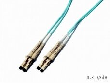 LC/LC dvigubas daugiamodis OM3 komut. kabelis 10m S3