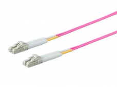 LC/LC dvigubas daugiamodis OM4 komut. kabelis 0.5m S3