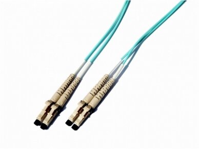 LC/LC dvigubas daugiamodis OM3 komut. kabelis 10m S3 1