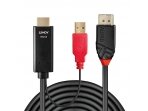 Lindy 0.5m HDMI to DisplayPort Cable