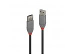 USB 2.0 kabelis  A - A, 1m, Anthra Line