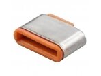 USB-C lizdo blokatoriai, 10vnt, oranžiniai