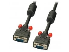 Lindy 0.25m Premium SVGA Monitor Cable. Black