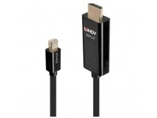 Lindy 0.5m Active Mini DisplayPort to HDMI Cable