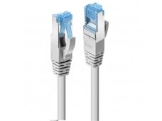 Komutacinis kabelis 0.5m S/FTP Cat6A Pimf, LSZH, pilkas
