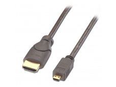 Lindy 0.5m High Speed HDMI to Micro HDMI Cable with Ethernet