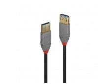 USB 3.2 ilgiklis 0.5m, Anthra Line