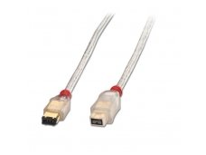 Lindy 10m Premium FireWire 800 Cable - 6 Pin Male to 9 Pin Bilingual Male