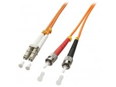 Lindy 15m LC-ST OM2 50/125 Fibre Optic Patch Cable