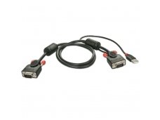 Lindy 1m Combined KVM Cable with USB