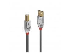 USB 2.0 kabelis  A - B, 2m, Lindy CROMO Line
