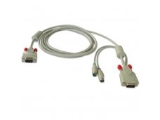 Lindy 3m Combined KVM cable for LINDY P16 / PXT & U Series KVM Switches