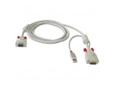 Lindy 3m Combined KVM cable for LINDY U Series KVM Switches
