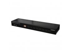 Lindy 8 Port KVM Switch PRO USB 2.0 Audio DVI-I Single-Link