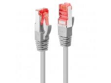Lindy CAT6 S/FTP Snagless Gigabit Network Cable. Grey 15m