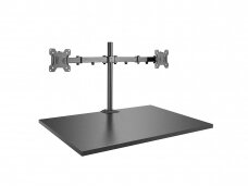 Lindy Dual Display Bracket with Pole and Desk Clamp