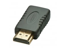 Lindy Mini HDMI Female To HDMI Male Adapter