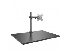 Lindy Single Display Bracket with Pole and Desk Clamp
