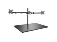 Lindy Triple Display Bracket with Pole and Desk Clamp