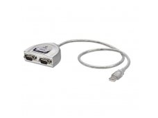 Lindy USB to Serial Adapter - 2 Port (RS232)