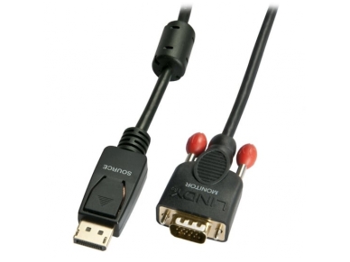 DisplayPort į VGA aktyvus kabelis 1920x1200 60Hz, 2m
