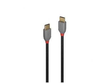 Lindy 2m USB 2.0 Type C to C Cable. Anthra Line