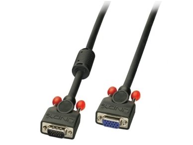 Lindy 3m Premium SVGA Monitor Extension Cable. Black