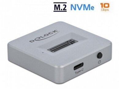 M.2 NVMe stotelė, USB-C 3.2 Gen 2, 10Gbps
