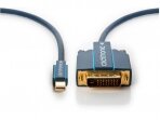 Mini-DisplayPort į DVI-D kabelis 2m 1080p Clicktronic