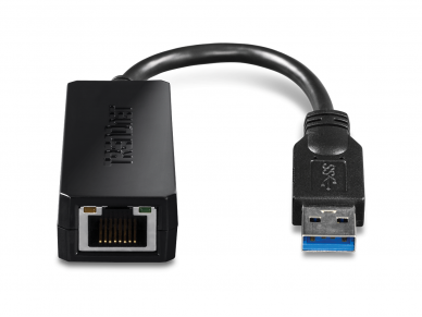 Perėjimas USB 3.0 - Gigabit Ethernet