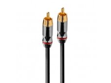 Premium Gold Phono Male to Phono Male Cable, 75 Ohm, 0.5m