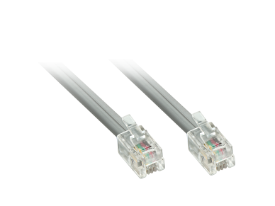 RJ-10 cable connector/connector 10m
