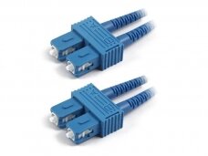 SC/SC dvigubas vienmodis komutacinis kabelis 1m, S3