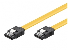 SATA kabelis 0.7m su fiksatoriais 6GB/s