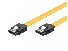 SATA kabelis 1m su fiksatoriais 6GB/s