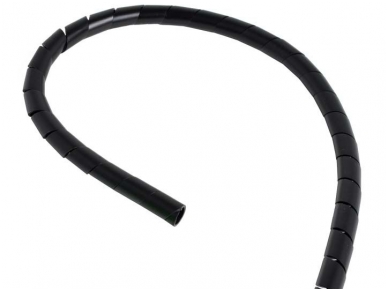 Spiralinis apsauginis vamzdelis 11-70mm (25m), juodas 1