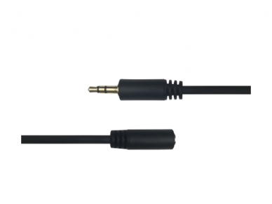 Stereo audio kabelis 3.5mm M-F 3m 1