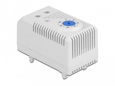 Termostatas ventiliatoriams 0-60C, 120/250VAC IP20 3