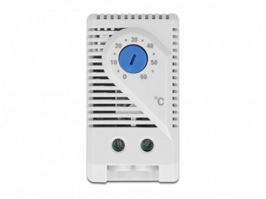 Termostatas ventiliatoriams 0-60C, 120/250VAC IP20 4